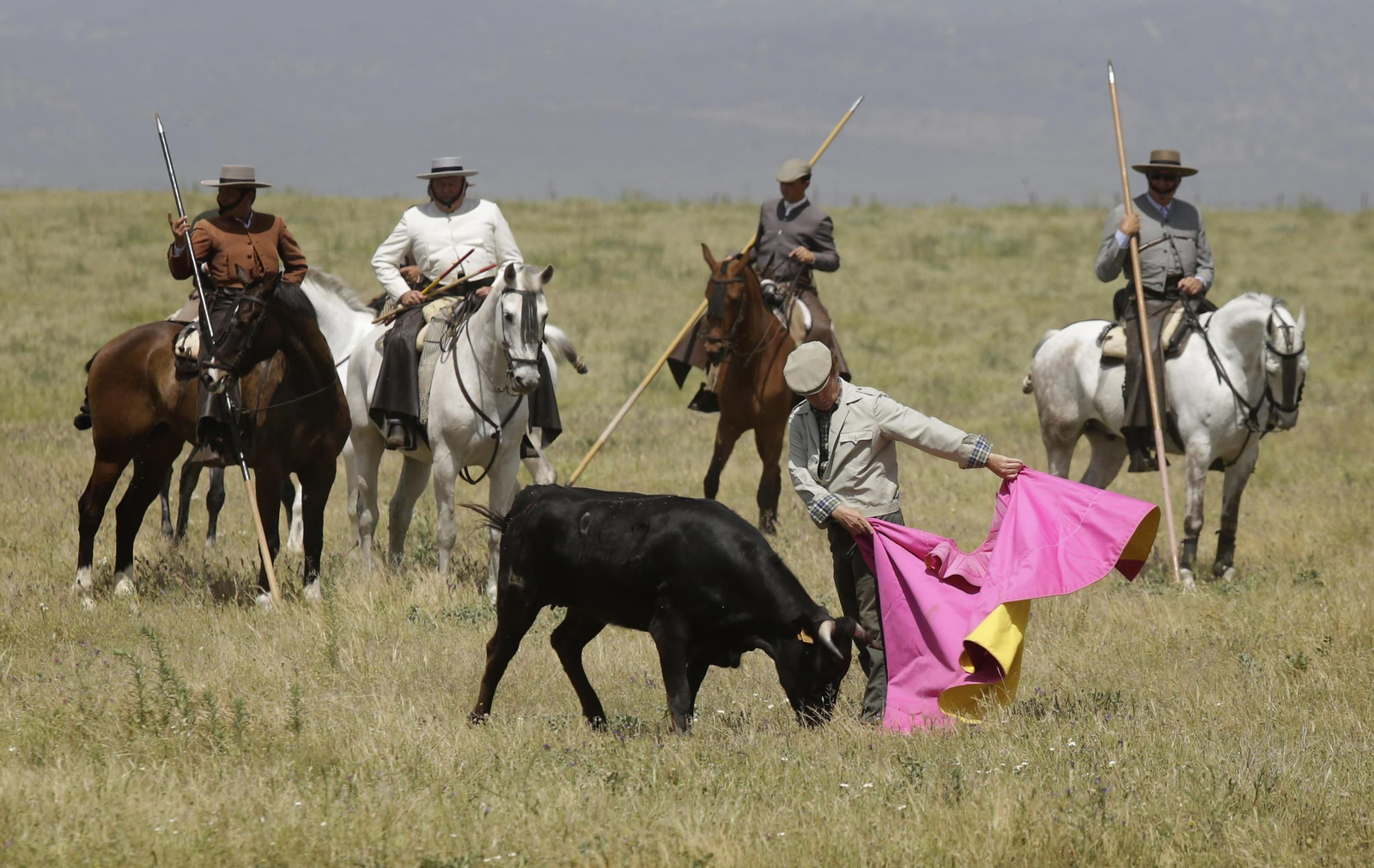 La celebración del 175 aniversario de la ganadería Miura, en imágenes