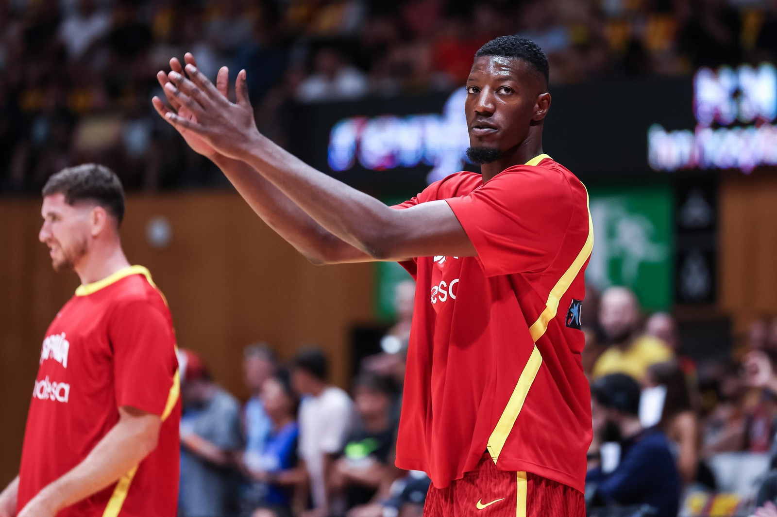 Las fotos del España - Francia de baloncesto
