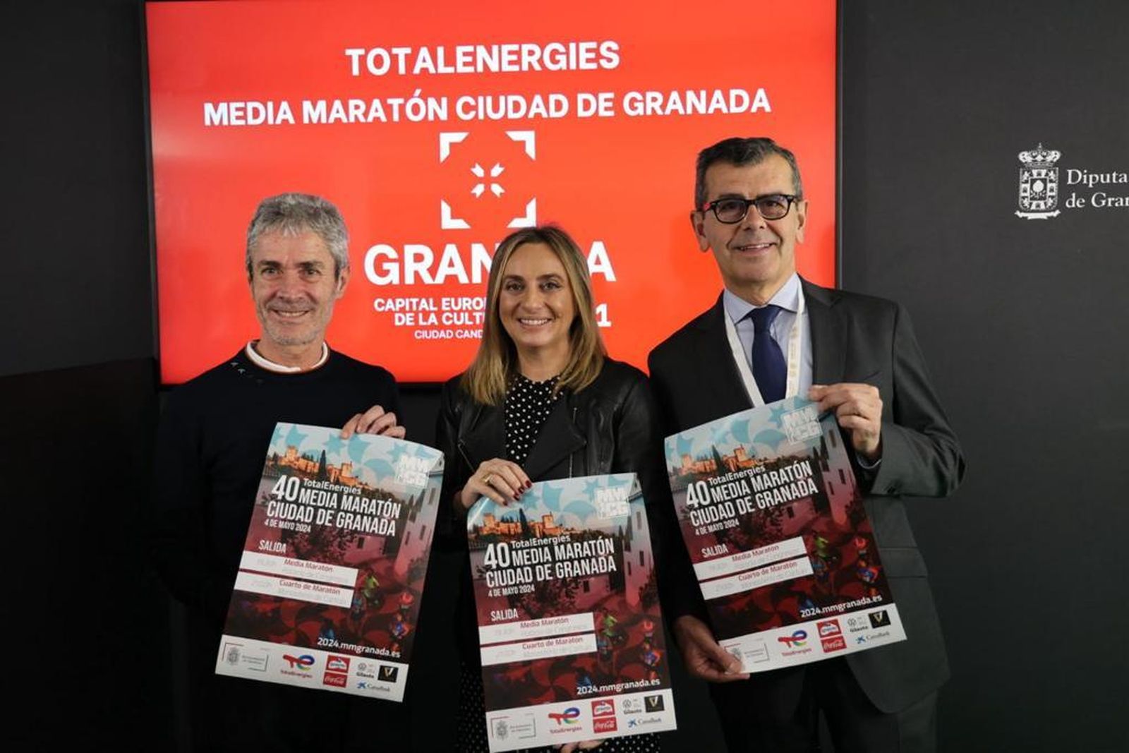 Martín Fiz, Marifrán Carazo y Juan Ramón Ferreira