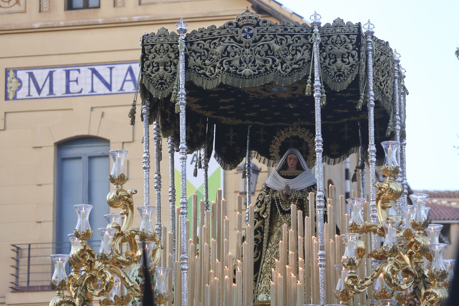 Las fotos del Cristo de Mena, en el Jueves Santo de Málaga
