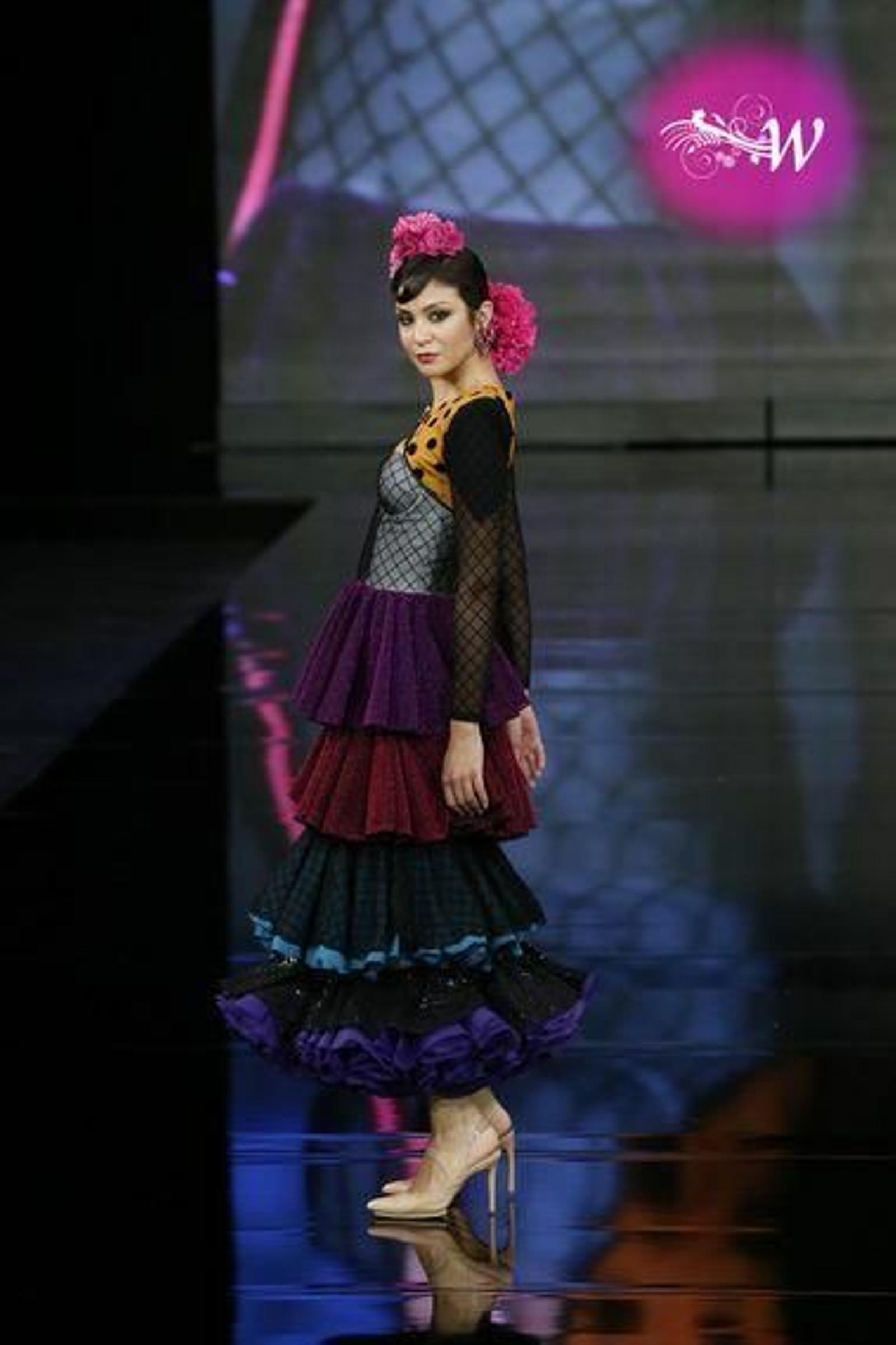 Verónica de la Vega presenta su colección de flamenca en SIMOF 2020, estas son las fotos