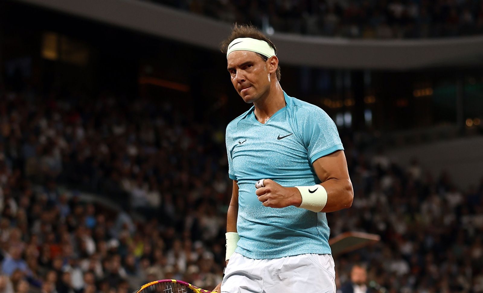 Las fotos del adiós de Nadal en Roland Garros