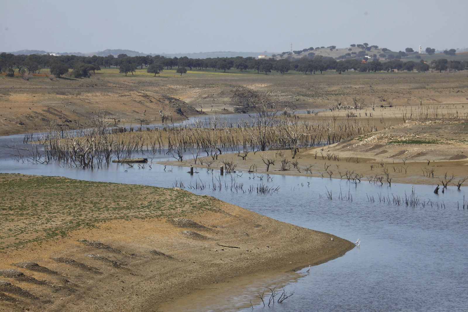 Embalse de Sierra Boyera en Bélmez en la provi9ncia de Córdoba.