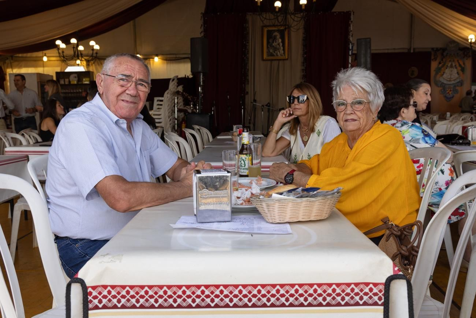 Las comidas de empresa se suceden en la Feria de San Lucas