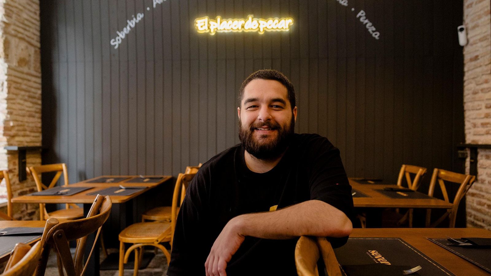 Carlos Maira, propietario de Seven Street Food. Carlos Maira, propietario de Seven Street Food.
