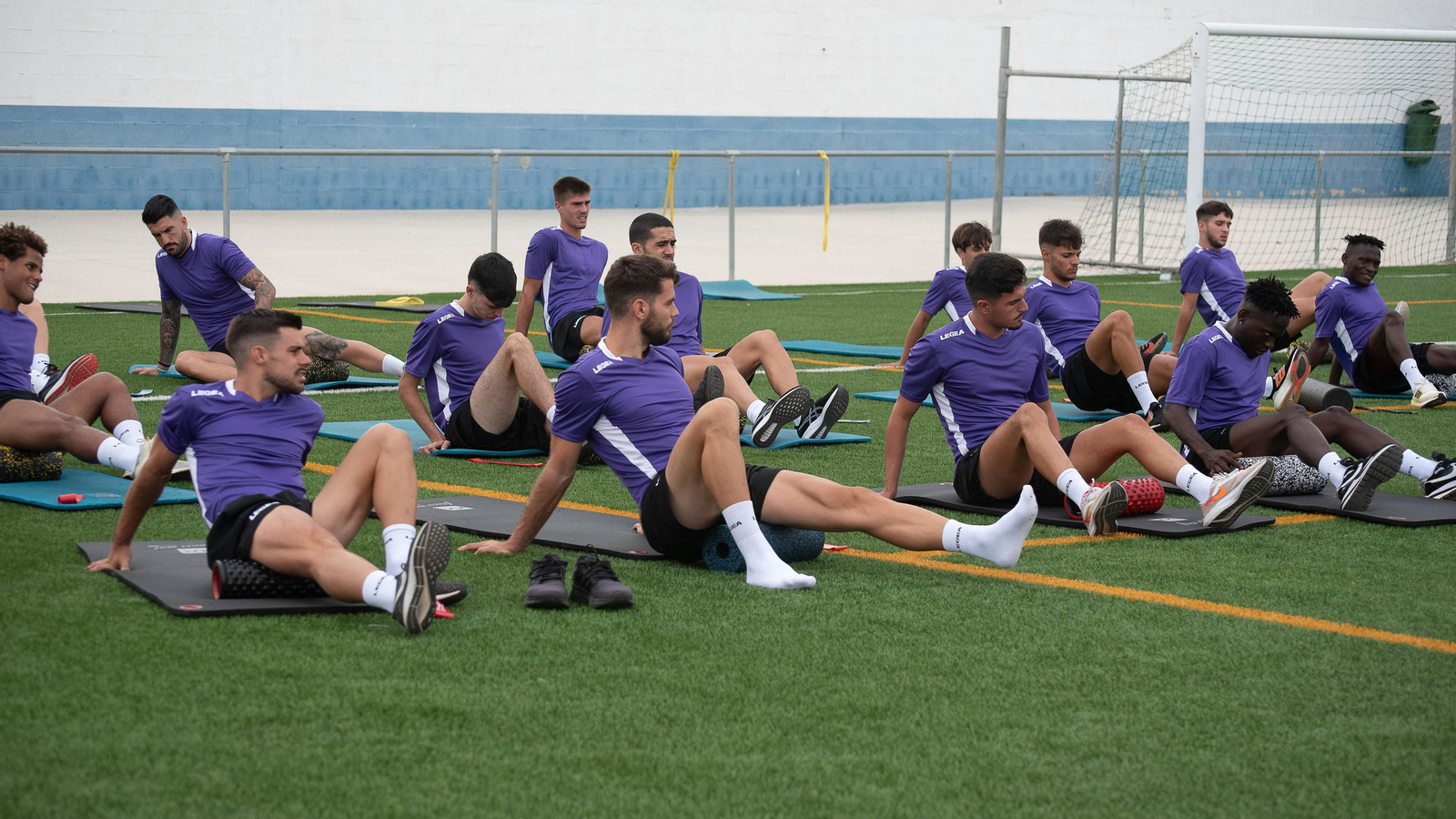 Las fotos de inicio de la pretemporada de la Balona