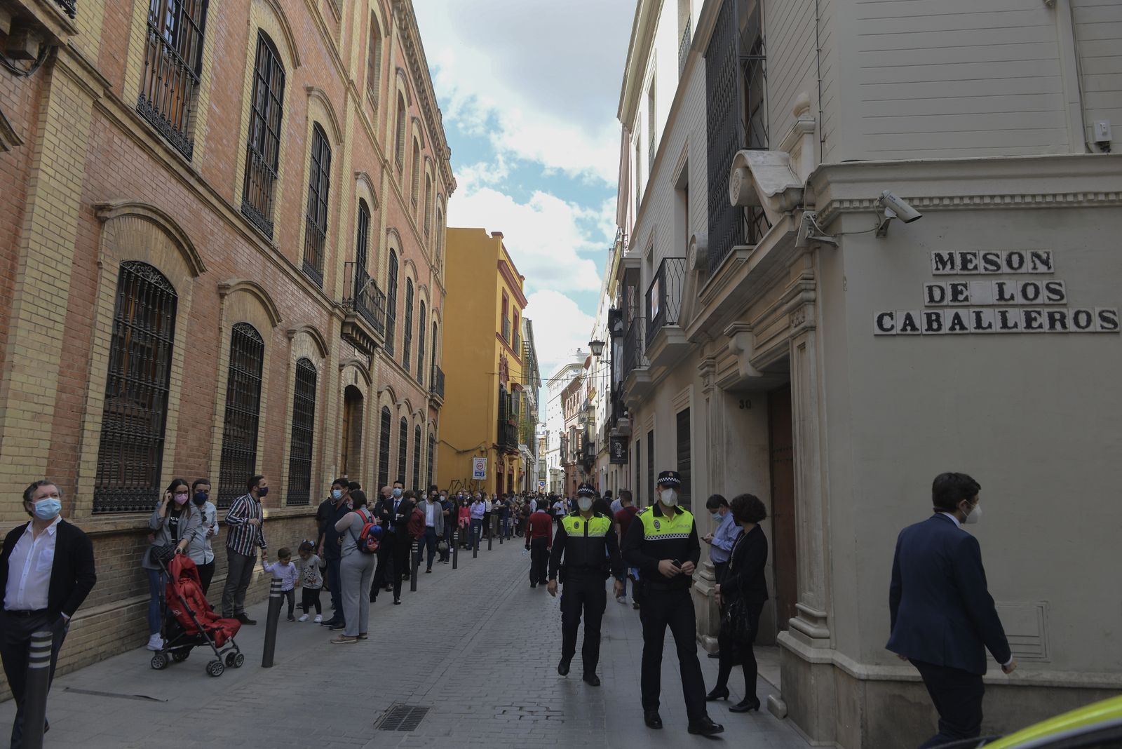 Viernes Santo en pandemia: La Soledad de San Buenaventura, en imágenes