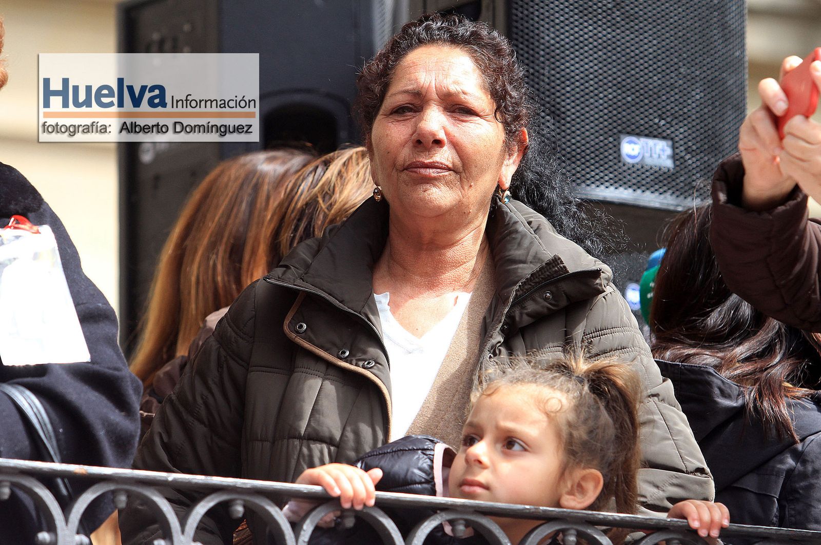 Imágenes de la manifestación contra la derogación de la prisión permanente revisable celebrada en Huelva