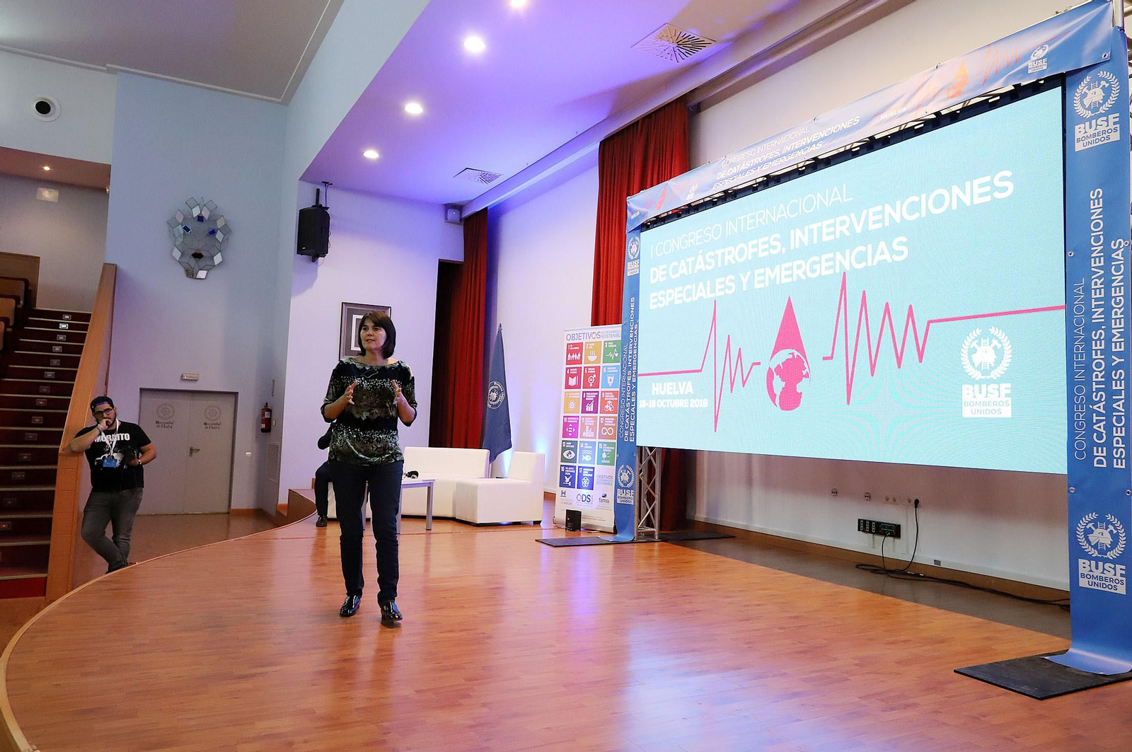 Imágenes del I Congreso Internacional de Catástrofes, Intervenciones especiales y Emergencias