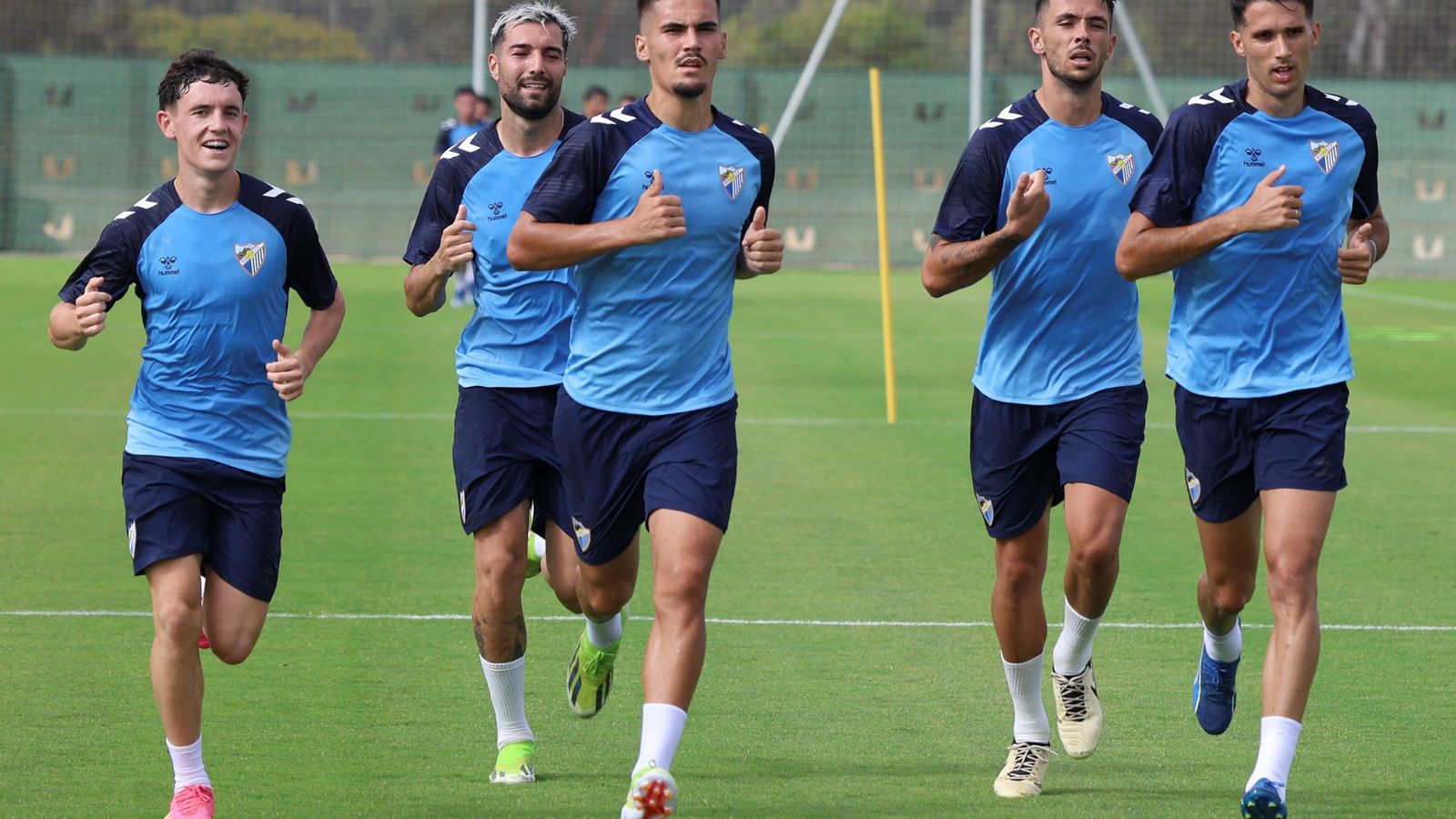 El Málaga CF prueba la Ciudad Deportiva de Arraijanal