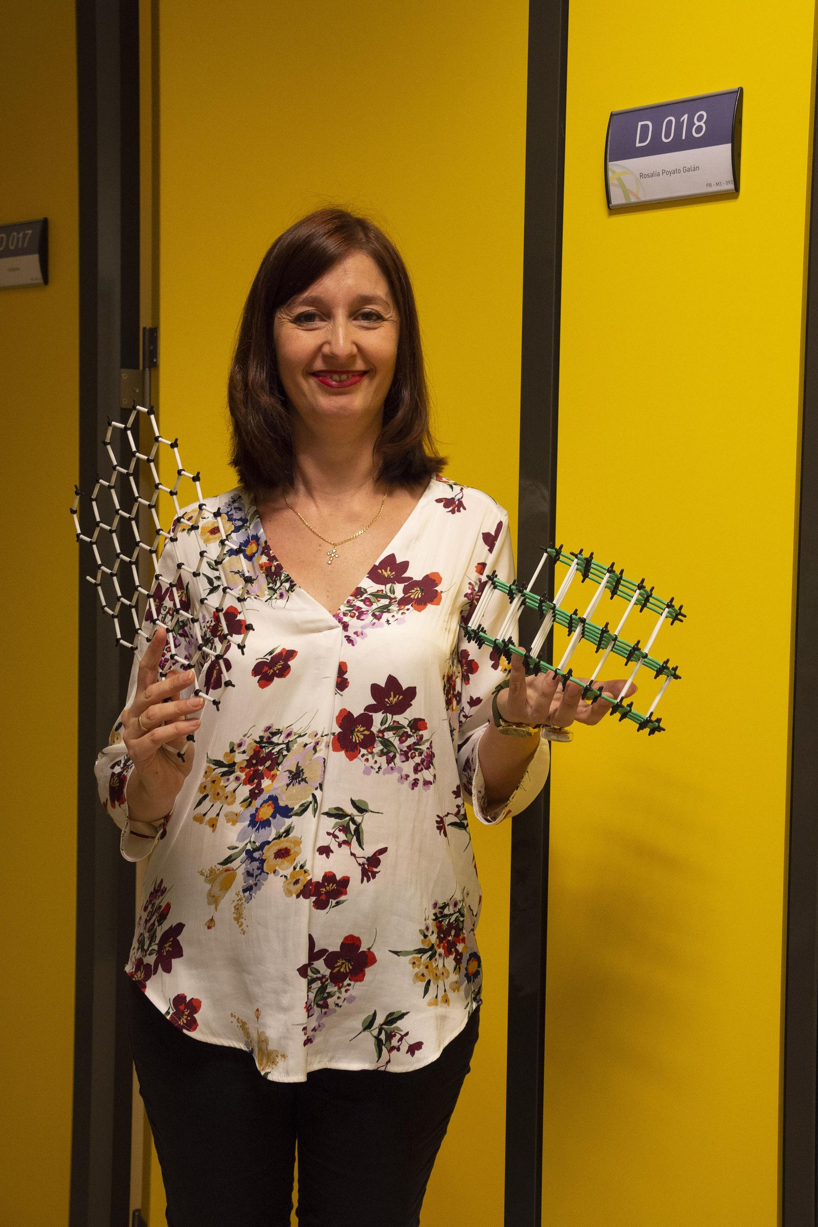 "Las nanoplaquetas de grafeno sirven para mejorar las prótesis"