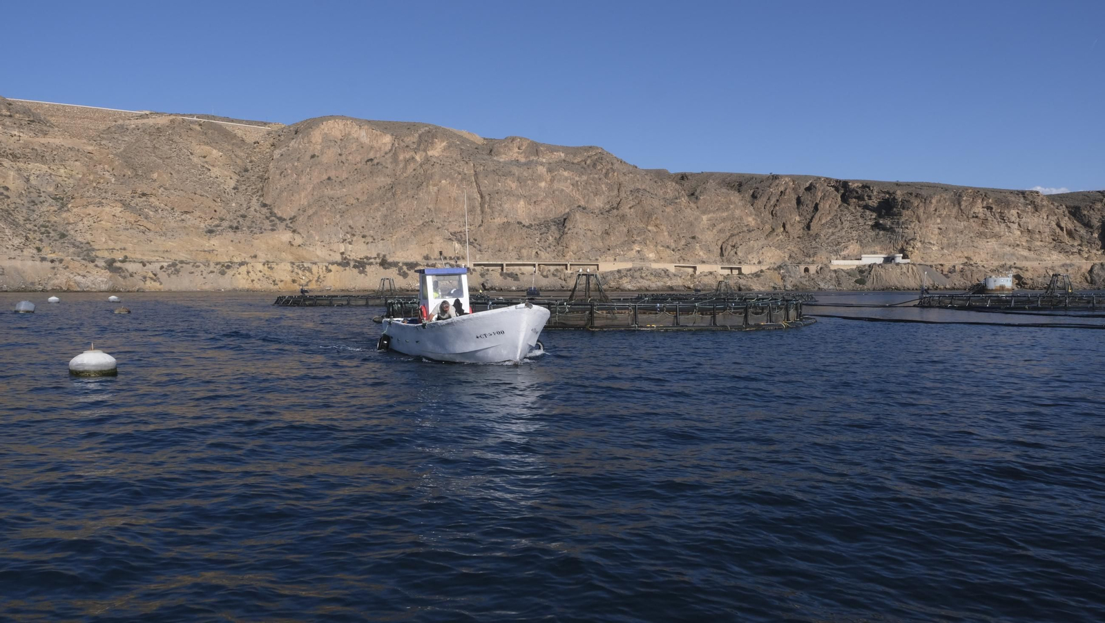 La piscifactoría de El Cañarete, en imágenes