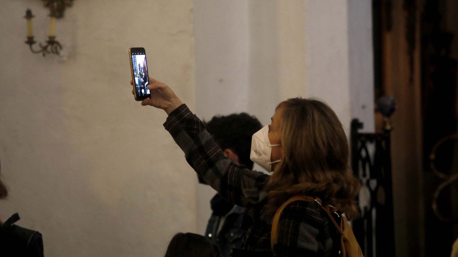 Fotos del Martes Santo en San Roque: Cristo de la Caña y Virgen de la Esperanza