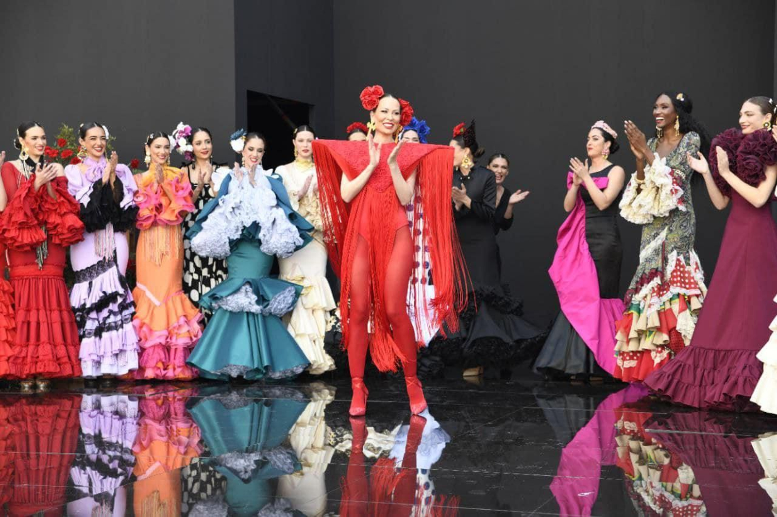 Lo mejor de Andújar Flamenca, moda de alta costura, en imágenes