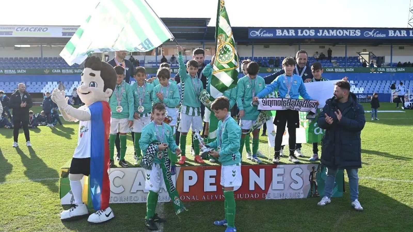 Real Betis, subcampeón de la III edición del Torneo Internacional Fútbol 7 alevín 'Ciudad de Linares'