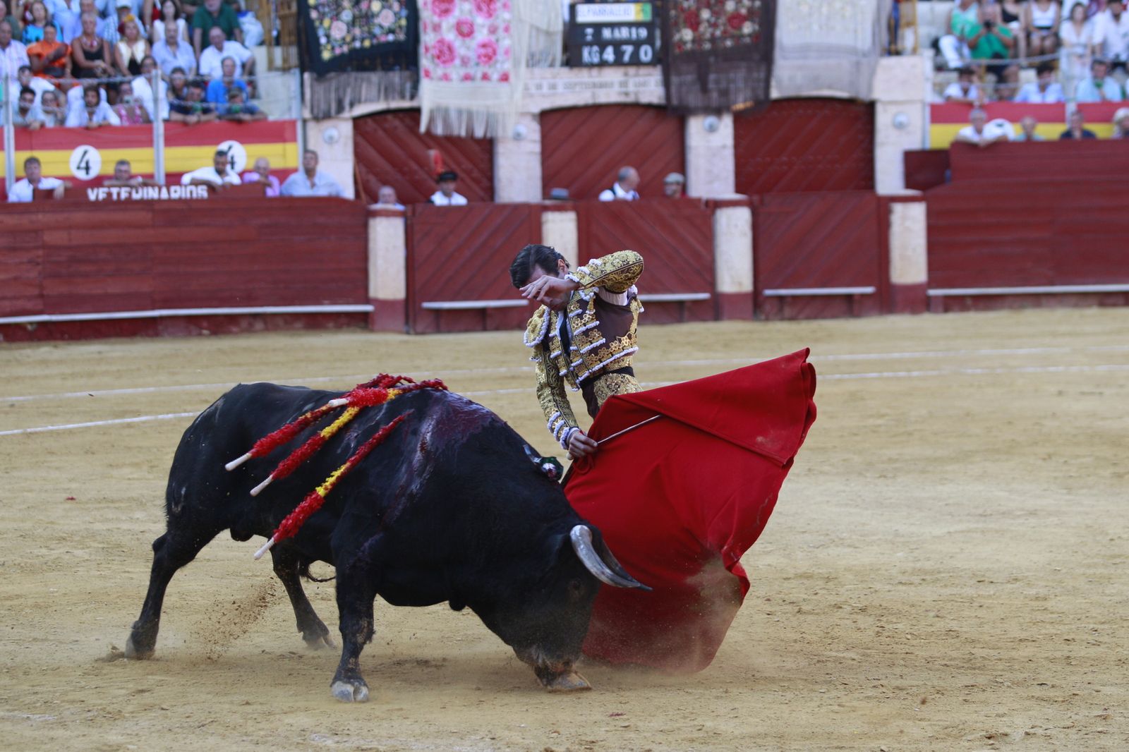 Imágenes del triunfo del torero almeriense Jorge Martínez el día de su alternativa