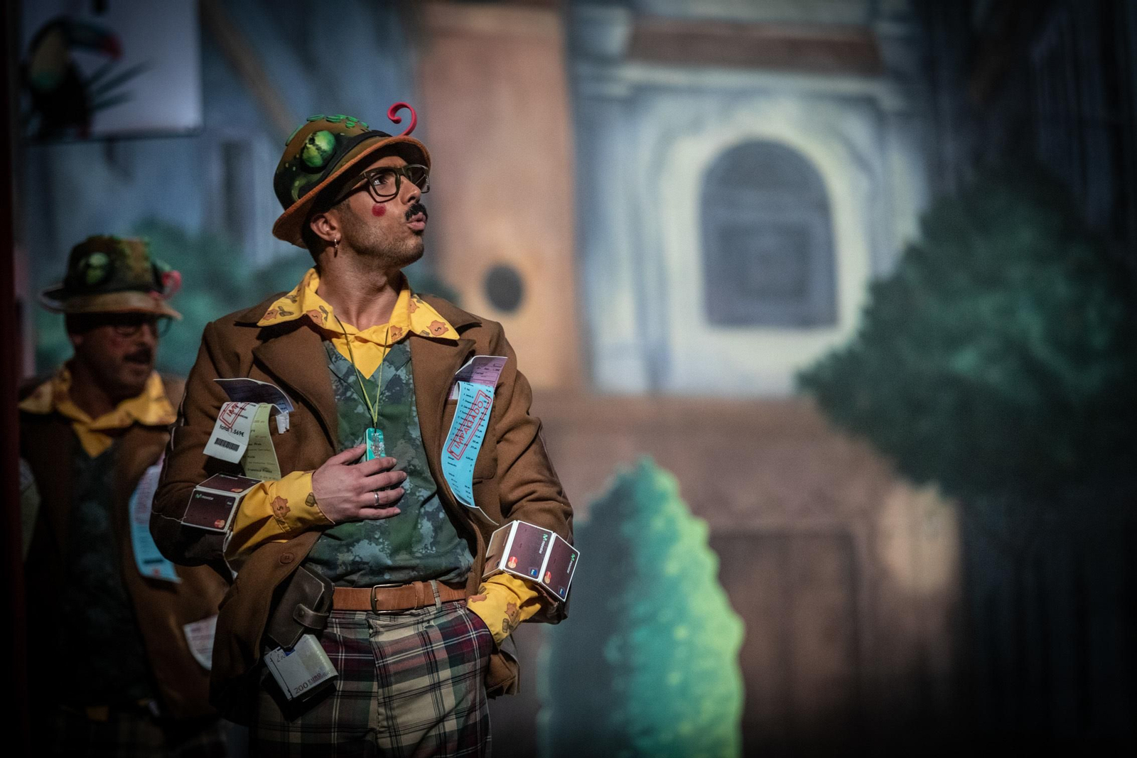 La chirigota de los Molina 'Los morosos' Cerró la novena sesión clasificatoria del COAC 2019