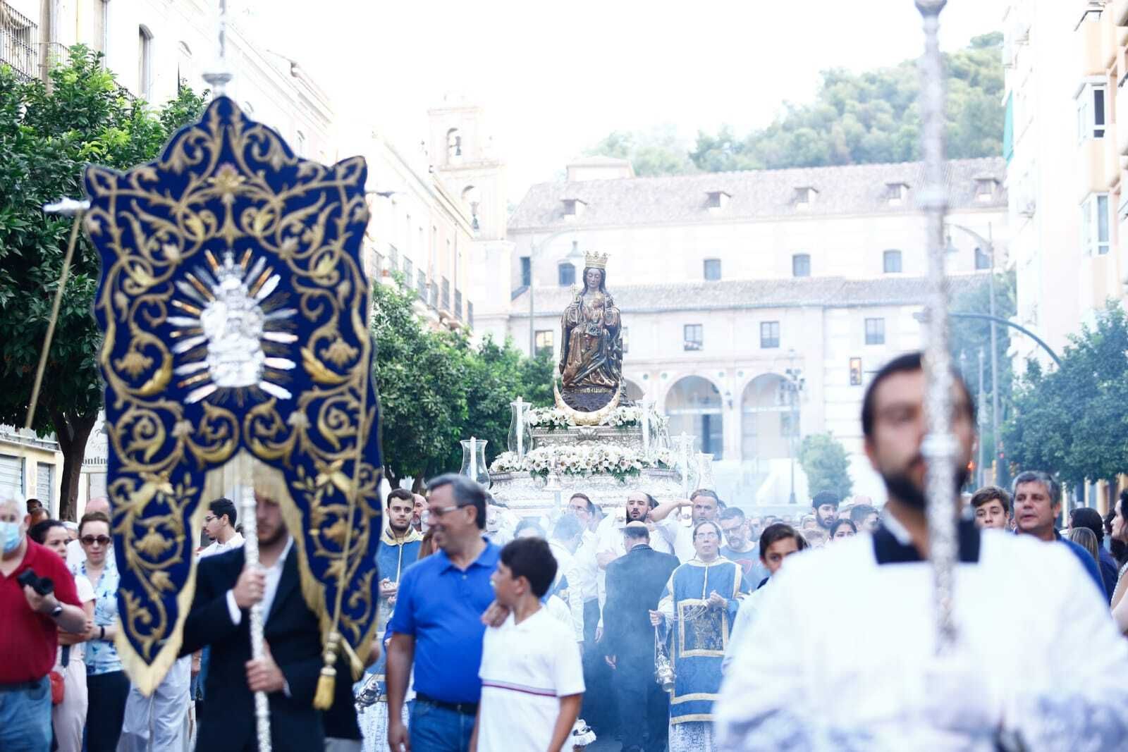 El traslado de la Virgen de la Victoria a la Catedral, en fotos