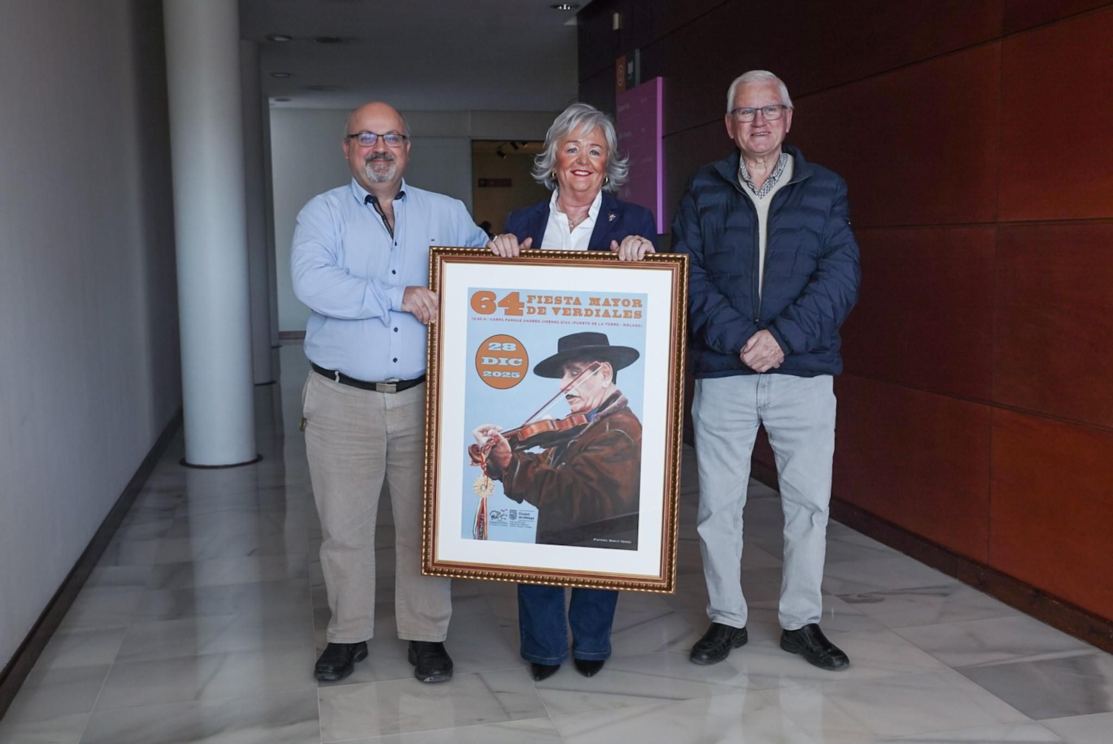 Presentación del cartel de la fiesta.