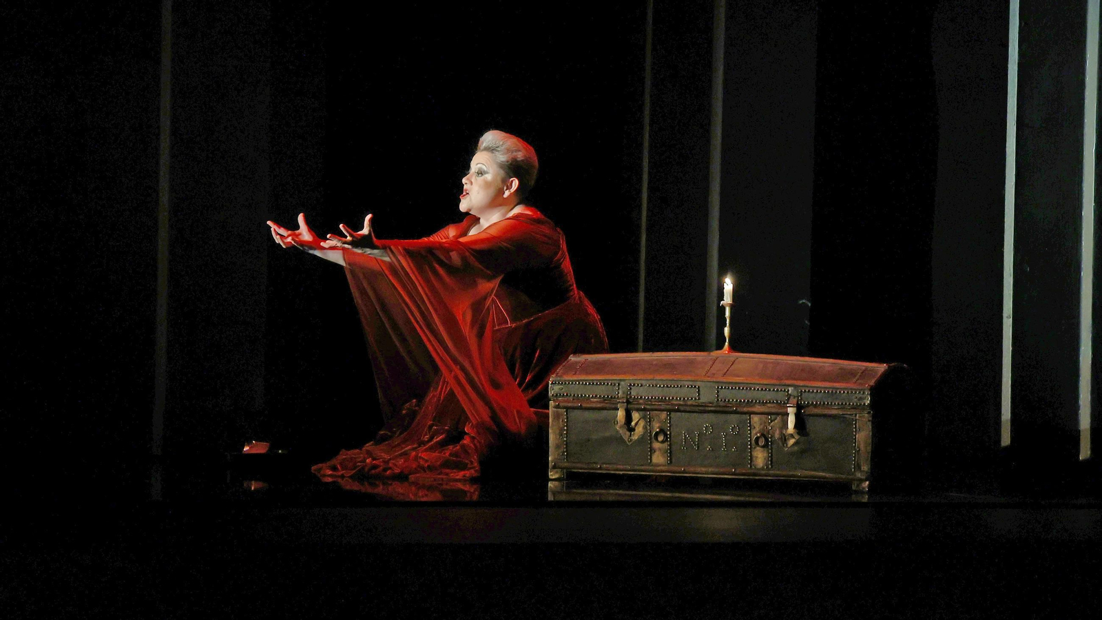 Imágenes de la ópera Macbeth en el Teatro Villamarta de Jerez