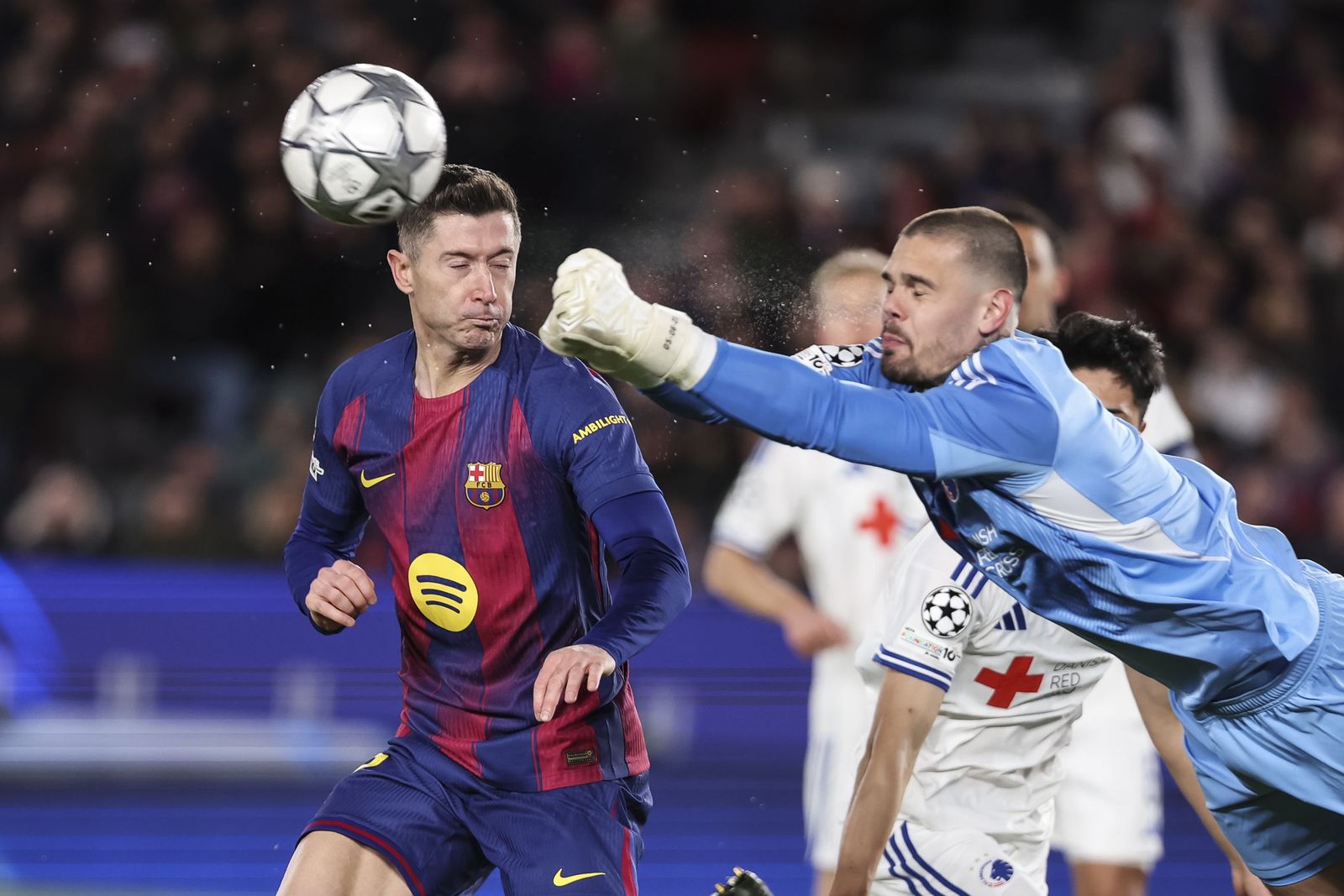 Las fotos del Barcelona-Copenhague