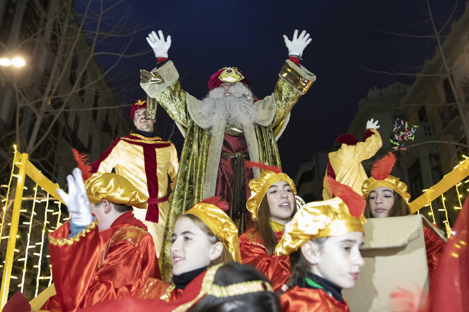 Las imágenes de la Cabalgata de Reyes en Granada