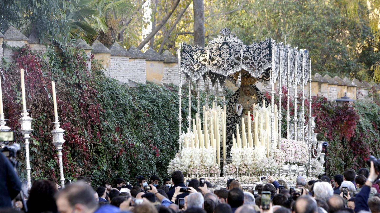 La Candelaria por los Jardines de Murillo