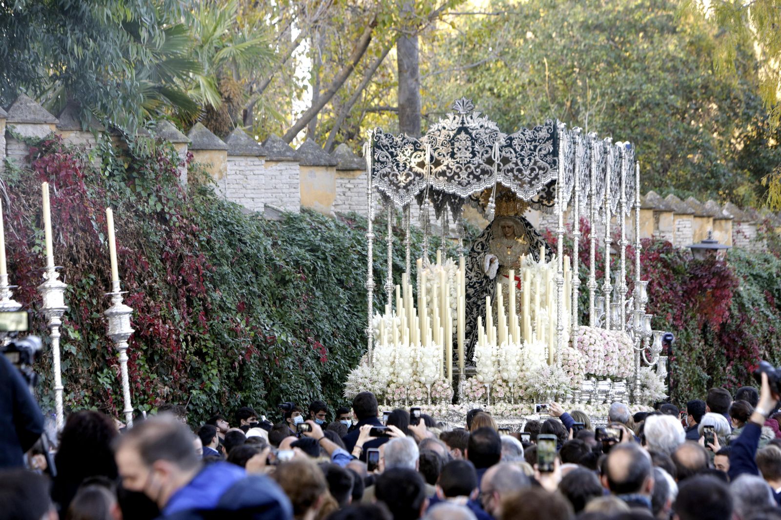 La Candelaria por los Jardines de Murillo