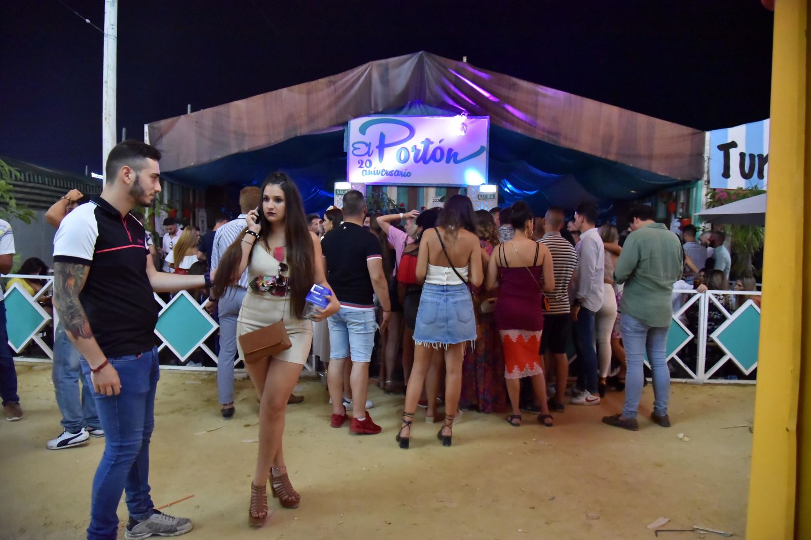 Las imágenes del Día de la Mujer en la Feria de La Línea