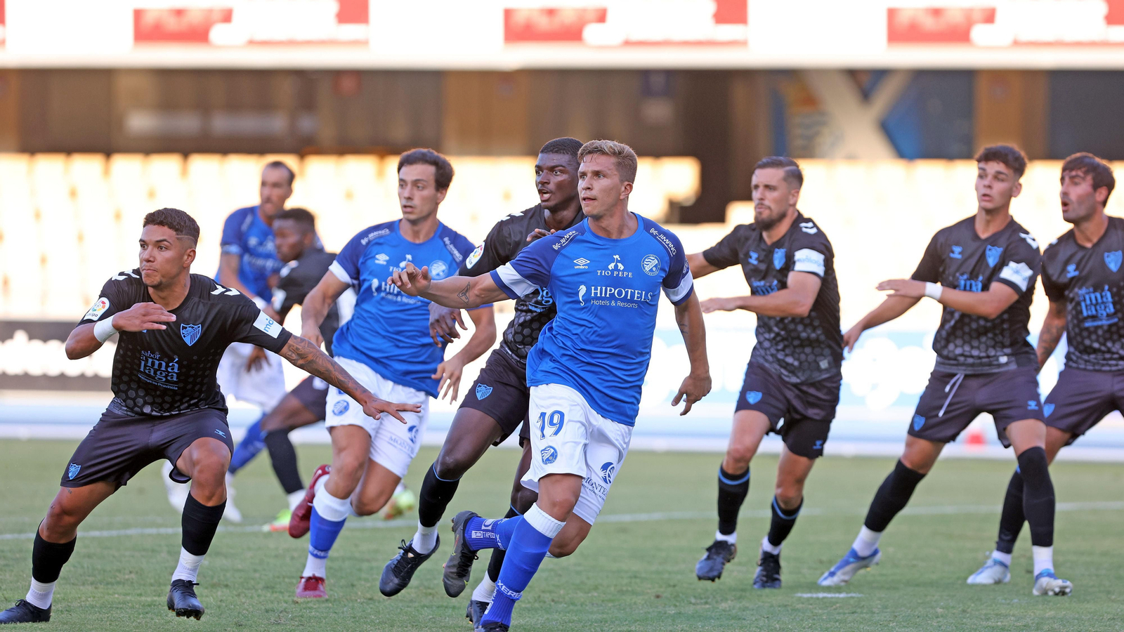 Trofeo de la Vendimia entre el Xerez DFC y el Málaga CF