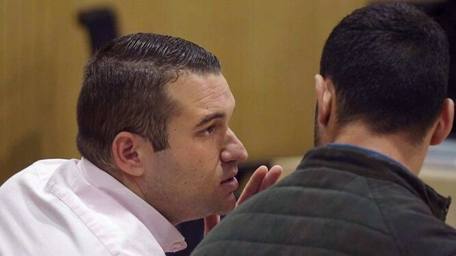 José Ángel Prenda, durante el juicio por la violación