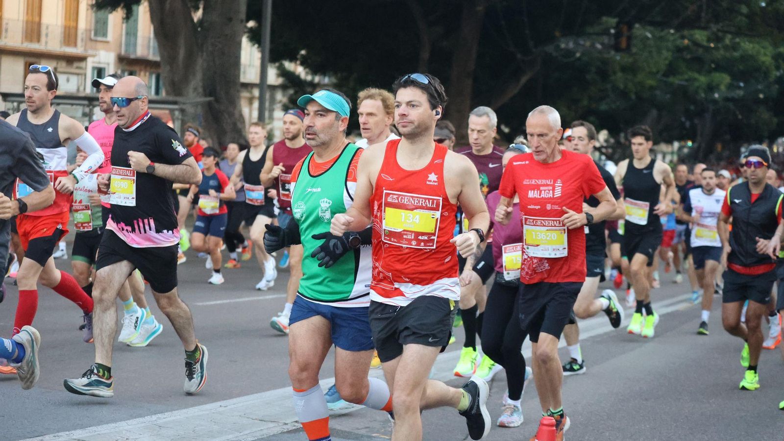 Las mejores fotos de la Maratón de Málaga 2024