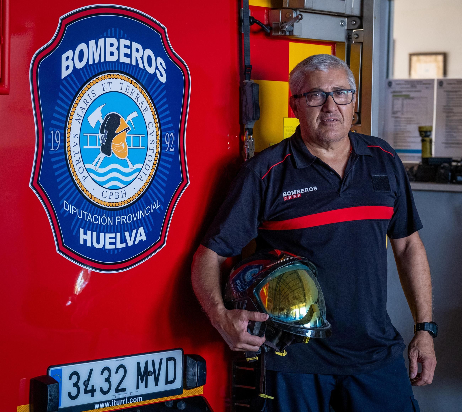 Manuel Gómez Macías, bombero del Consorcio Provincial.