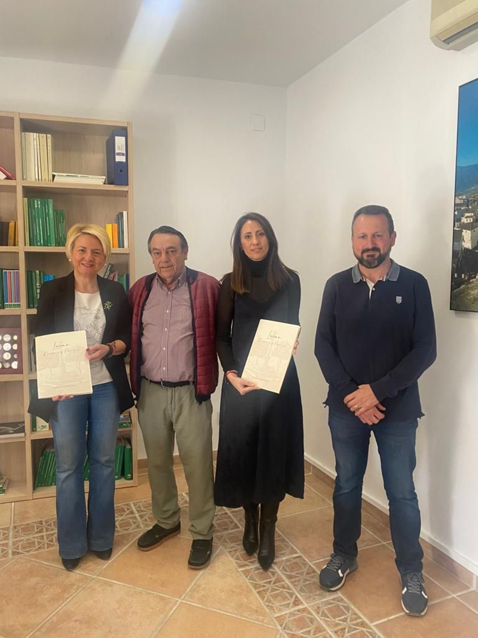 Imagen de la visita a Lúcar