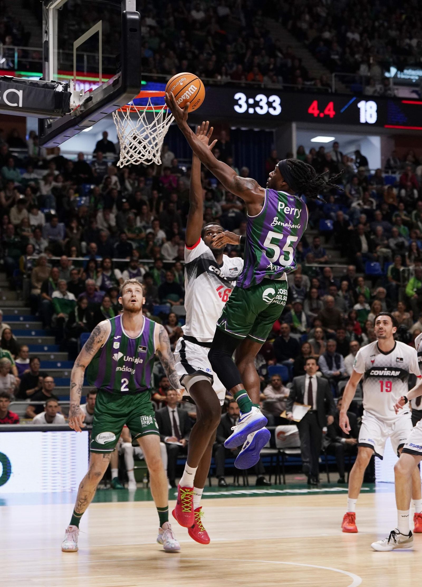 Las imágenes del Unicaja-Covirán Granada
