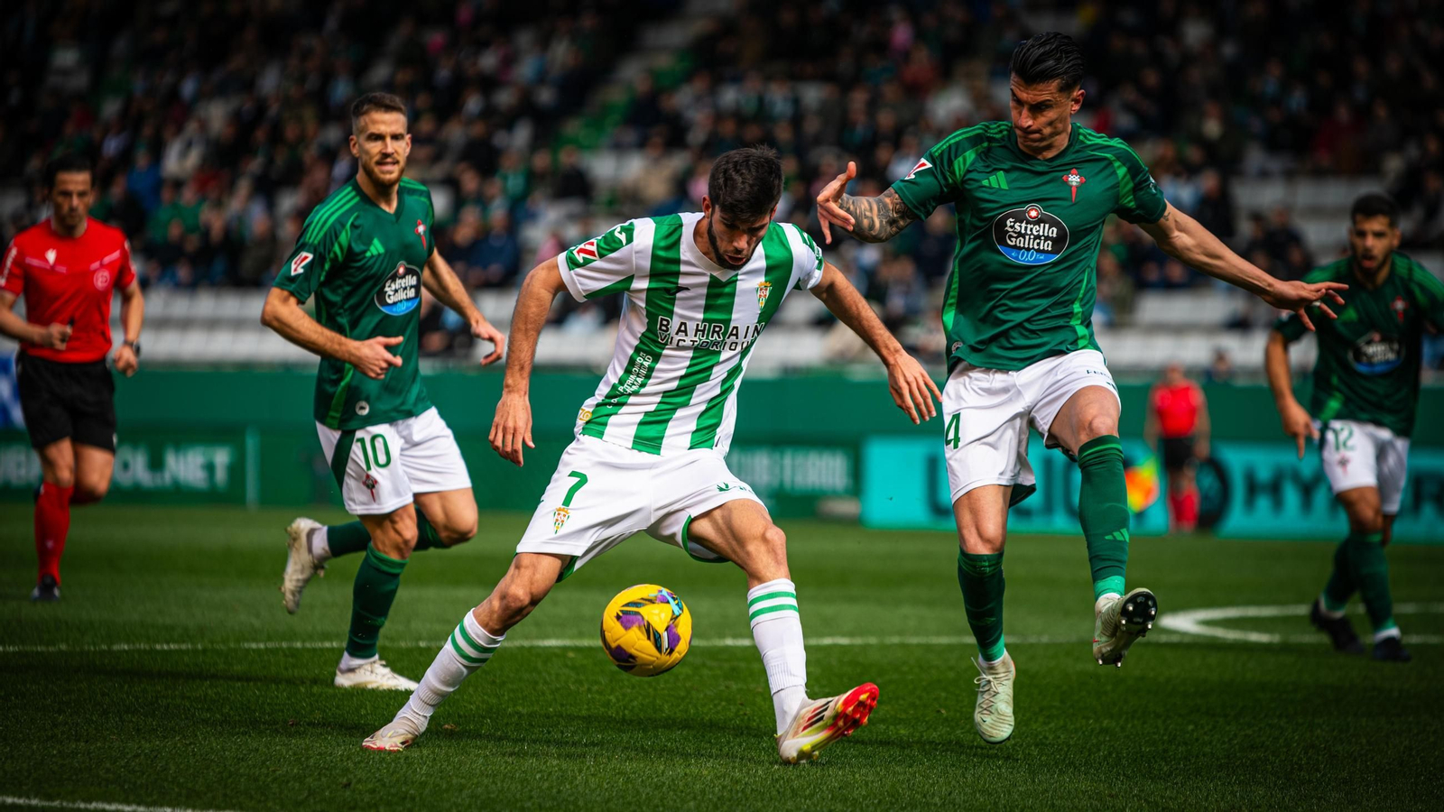 Las mejores fotos del agónico triunfo del Córdoba CF en Ferrol