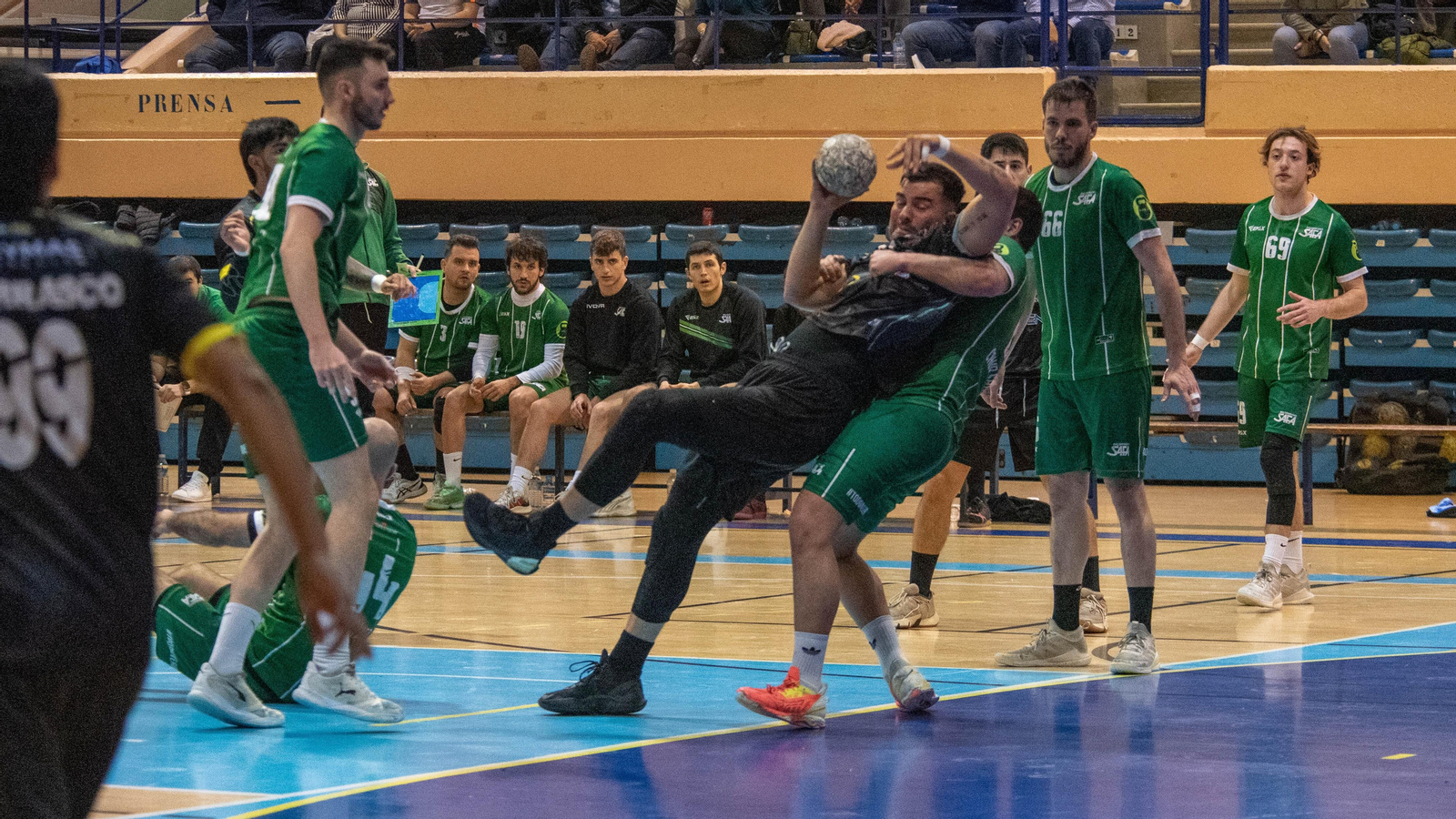 Las fos del BM Ciudad de Algeciras -BM Safa Madrid