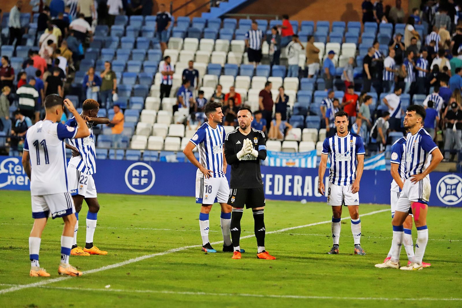 Rubén Gálvez, junto a sus compañeros esta temporada.