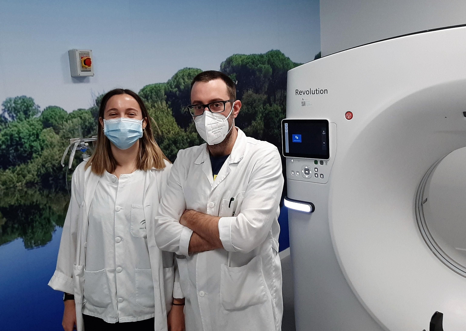 Dos de los especialistas premiados.