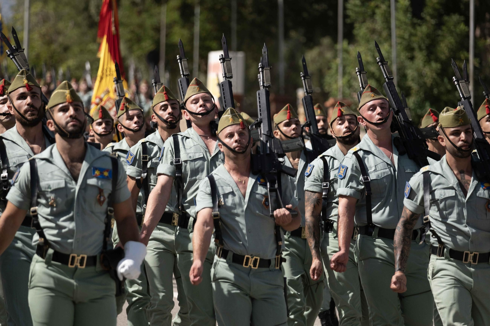 Aniversario de la Legión, en imágenes