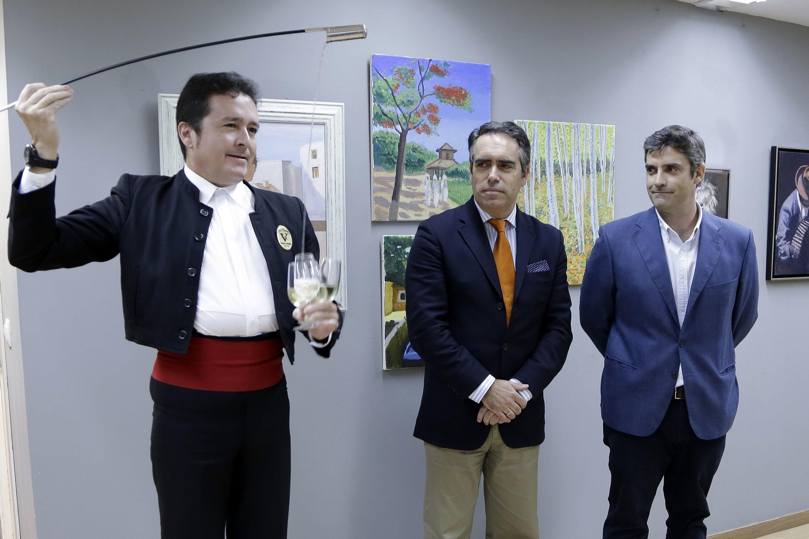 Inauguración de la exposición 'Ictus y Arte' en sala Arte a Diario