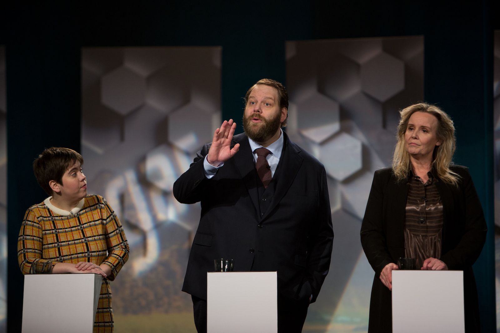 El orondo protagonista populista de 'The Minister', serie islandesa que acaba de estrenar AMC