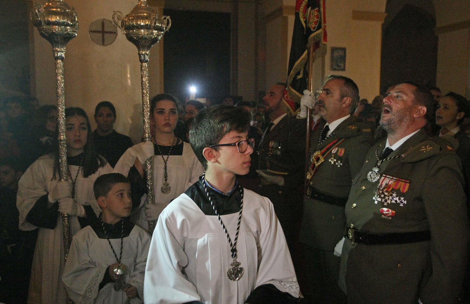 Las imágenes del Santo Entierro