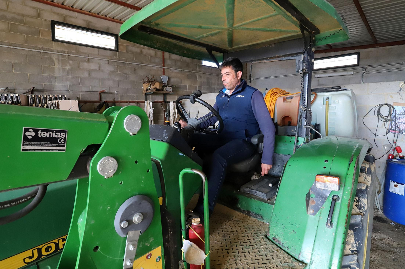Imágenes de la realidad del trabajo en el campo