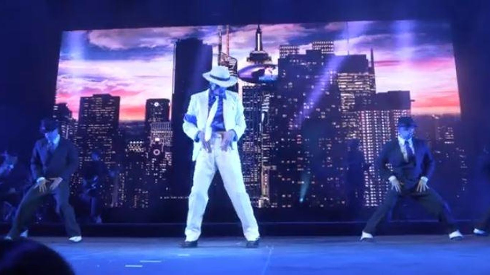 Tributo a Michael Jackson.