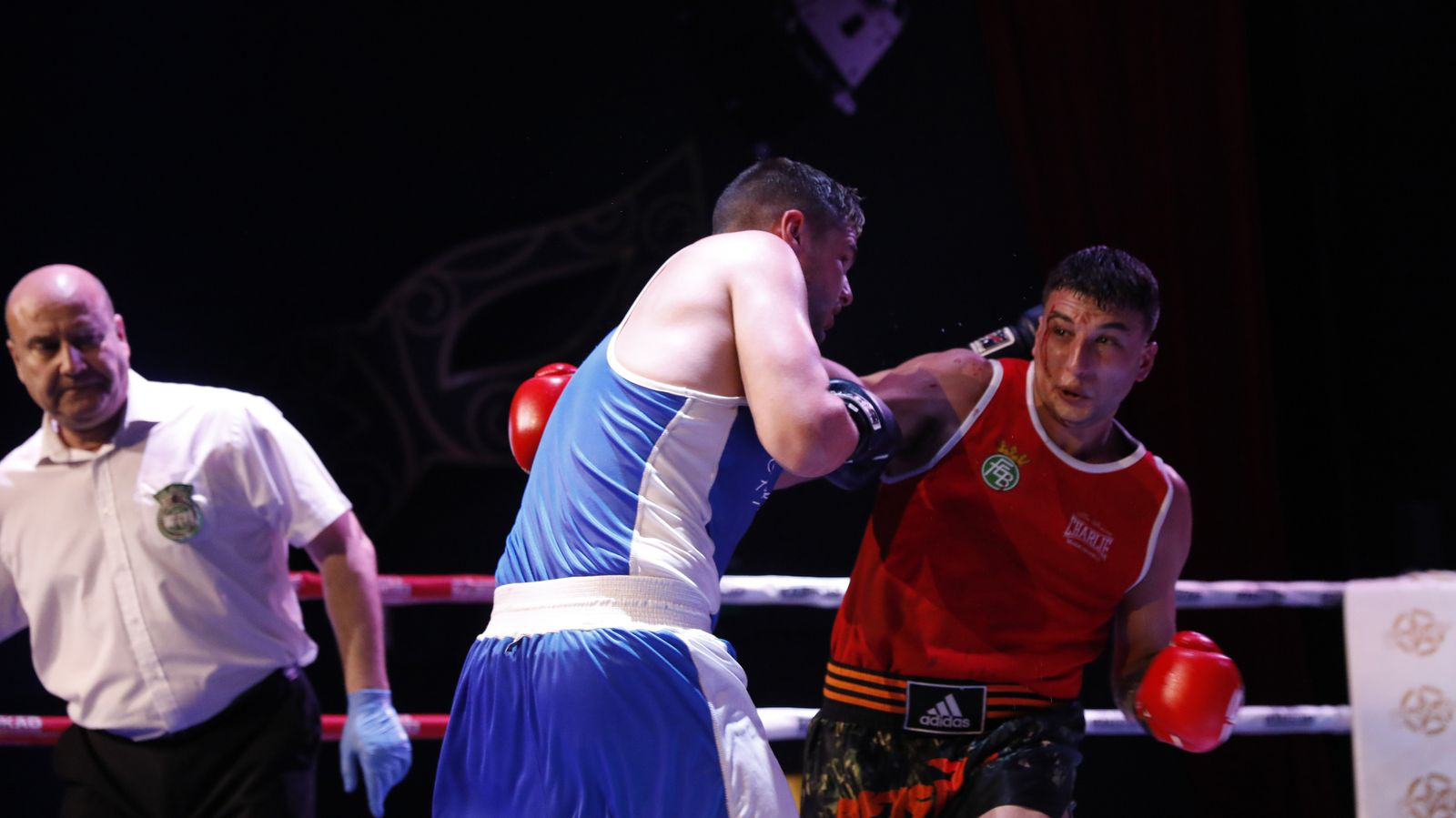 Las fotos de la velada de boxeo en San Roque