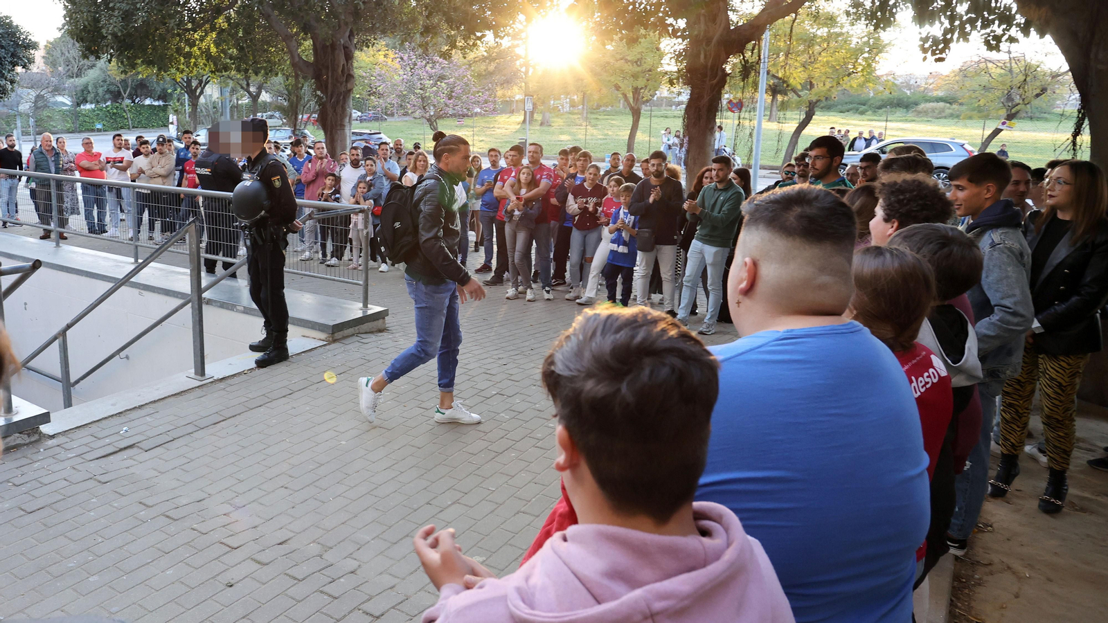 Bronca y tensión al final del Xerez DFC-Recreativo Granada