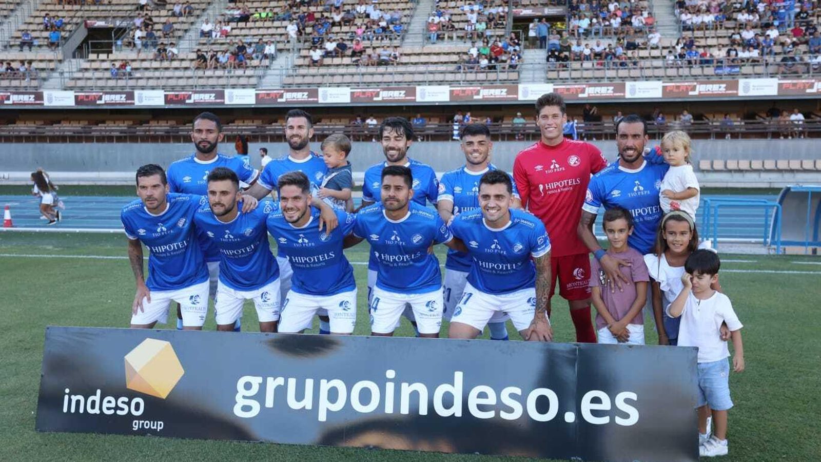 Primera formación inicial del Xerez DFC. Primera formación inicial del Xerez DFC.