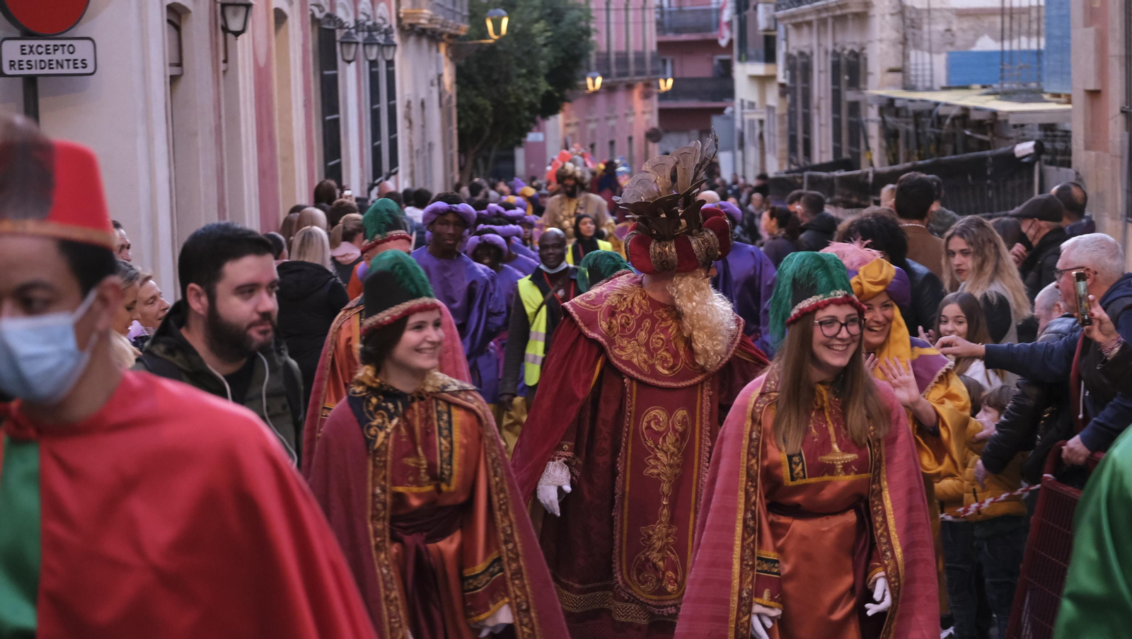 Imágenes de la Cabalgata de los Reyes Magos en Almería