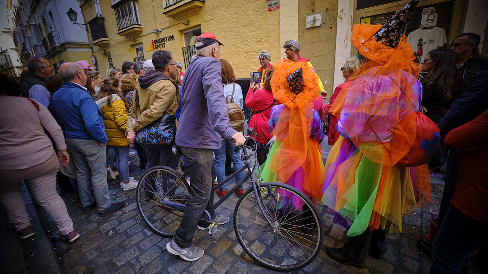 La chirigota 'Juventud, divino tesoro'